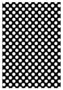 Printed Wafer Paper - Small Dots Black